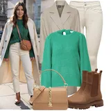 Outfity s bílými džínami image