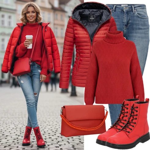 Módní Zimní Outfit