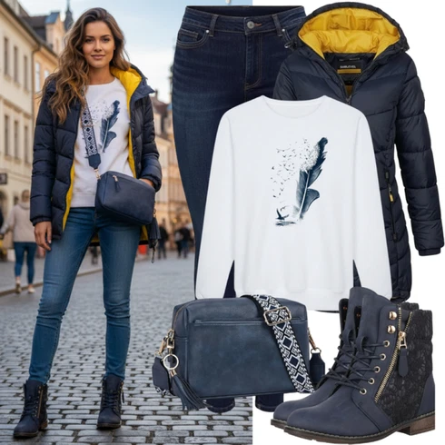 Módní Zimní Outfit