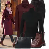 Outfity na cestování chytrý příležitostný image