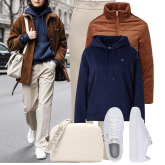 Klasické Koncert Outfit s Béžová/Krémová/Bílá Taška Přes Rameno/Pánská taška/Taška/Klasická Taška Přes Rameno/Taška pro diabetiky/Malá Taška/Brašna/Sportovní Taška Přes Rameno Calvin Klein "Pohodlné zimní outfity"Look: Rad, Klasické, Jazz, Lak, Retro, Skromné, S průsvitem, Unisex, Malle, Bar, Banka, Svátek cukru, Pohřeb, Karneval, Koncert, Galavečer