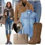 Kožené bundy z 80. let outfity image