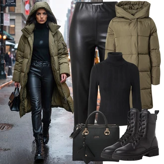 outfit mit About You "popoln zimski outfit"