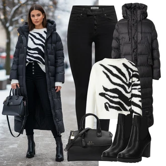 outfit mit Črna Škorenj Chelsea Škornj/Usnjena Jakna/Klasični gležnjar/Usnjeni gležnjar/Podloženi Gležnar/Poletni gležnjar/Western gležnjar Guess "Popolno za zimo"