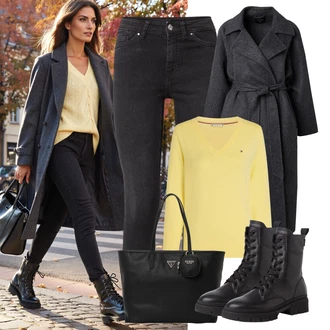 outfit mit Tommy Hilfiger "praktičen zimski outfit"