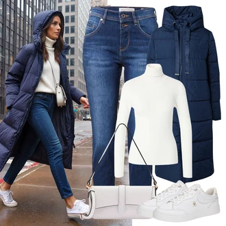 outfit mit Tommy Hilfiger "praktičen zimski outfit"