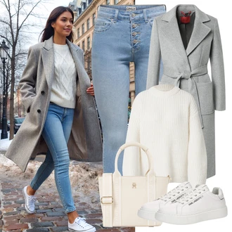 outfit mit Tommy Hilfiger "praktičen zimski outfit"