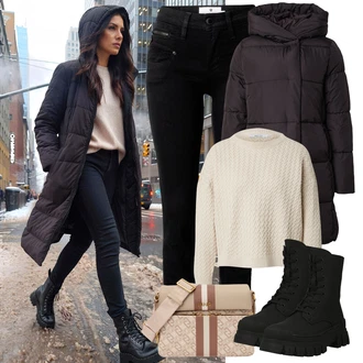 outfit mit About You, About You "praktičen zimski outfit"