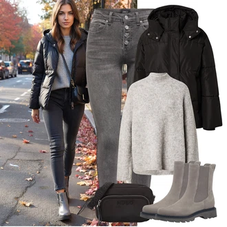 outfit mit Only "praktičen zimski outfit"