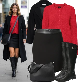 Bar Outfit s Černá Nezařazené Edited "Stylový zimní outfity"Look: Bar