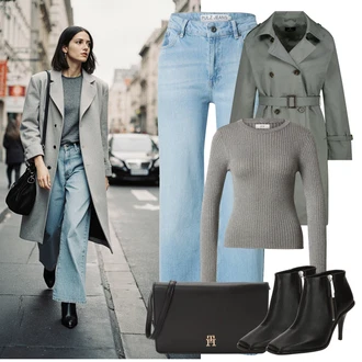 outfit mit Tommy Hilfiger "udoben poletni videz"