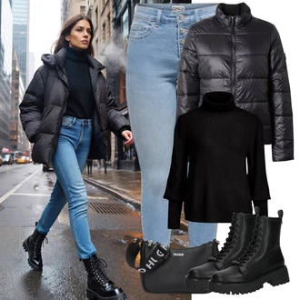 outfit mit Vila "udoben zimski videz"