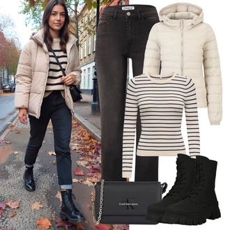 outfit mit Only, Only "udoben zimski videz"