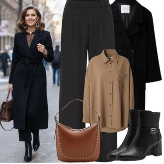 Outfit s Mango "Zimní Outfity"