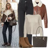 Outfity s rovnými kalhotami image