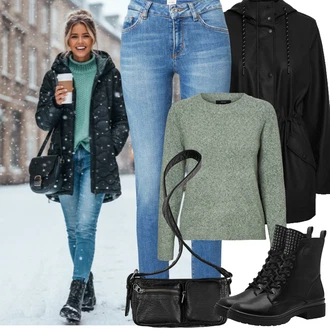 Outfity pro velmi štíhlé "Zimní outfity"