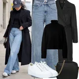 Outfity s nízkými teniskami image