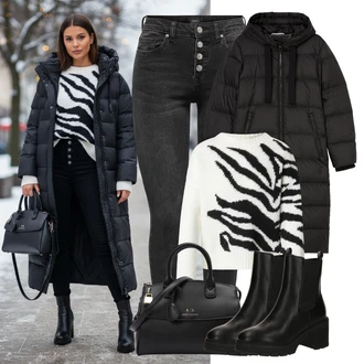 outfit mit Comma "Modna zimska oblačila"