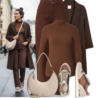 Outfit s bershka "Nápadný look na zimu"
