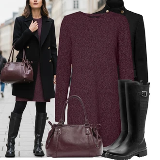 Outfit s Nezařazené VERO MODA "Nápadný look na zimu"