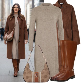 Outfit s Nezařazené Vila "Nápadný look na zimu"