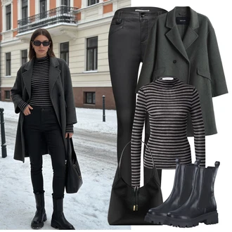 outfit mit Street One "Obleka za zimo"