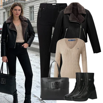 outfit mit Polo Ralph Lauren "Obleka za zimo"