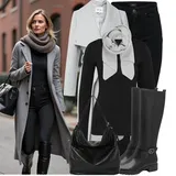 Šály ve stylu old money outfity image