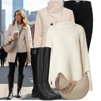 90tá léta, Styl Outfit s Červená/Hnědá/Oranžová/Tmavě červená Kožená bunda/Motorkářské Džíny/Džíny s Nízkým Sedem/Slim Fit Džíny/Sweat Džíny/Push up Džín/Džín s Nízkým Pasem/High Waist Džínové Kalhoty/Kožená Pánská Bund/Kožené Boty Only "Pohodlné zimní outfity"Look: Styl, Ležérní, Jazz, Bezešvé, Chytrý příležitostný