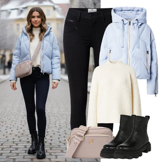 outfit mit About You "Popolno za zimo"