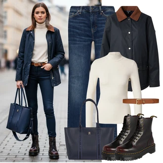 outfit mit Tommy Hilfiger "Popolno za zimo"