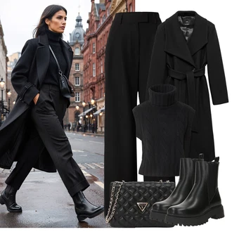 outfit mit About You "Popolno za zimo"