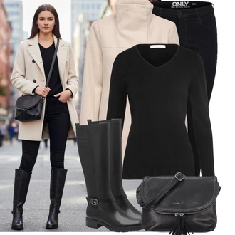 Outfity pro desetiletí "Stylový zimní outfity"