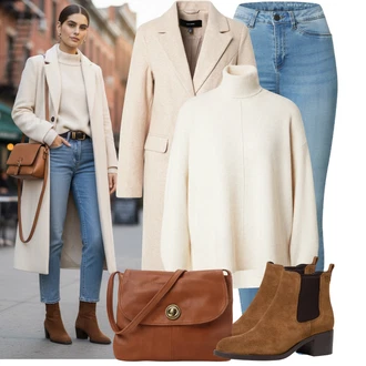 Bar Outfit s Světle modrá/Modrá Džínové Legíny/Jeggings Noisy may "Stylový zimní outfity"Look: Bar, Koncert