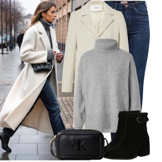 Bar Outfit s Tmavě modrá/Modrá Kožená bunda/Zimní bunda/Kožená Pánská Bund/High Waist Džínové Kalhoty/Kožené Boty/Džíny s Rozparkem/Push up Džín/Termální Džíny Only "Stylový zimní outfity"Look: Bar, Koncert, Škola, 18. narozeniny