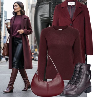 Outfit s Nezařazené S.Oliver "Trendový zimní vzhled"