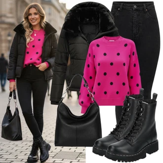 Outfit s Růžová/Oranžová Sveter Basic Svetr/Kašmírový Svetr/Svetr z Jemné Pleteniny/Kašmírový Svetr/Pletený Svetr/Mohair Pullover/Svetr s Kulatým Výstřihem/Jednoduchý Svetr/Vlněný Svetr Only "TrendovýZimníVzhled" Outfit s Růžová/Oranžová Sveter Basic Svetr/Kašmírový Svetr/Svetr z Jemné Pleteniny/Kašmírový Svetr/Pletený Svetr/Mohair Pullover/Svetr s Kulatým Výstřihem/Jednoduchý Svetr/Vlněný Svetr Only "TrendovýZimníVzhled"