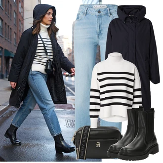 outfit mit Torba za čez ramo/Women's Uncategorized Tommy Hilfiger "Udobna zimska oblačila"