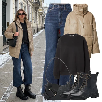 outfit mit valentino "Udobna zimska oblačila"