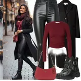 Motorkářské boty outfity image