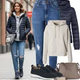 Outfity se Svetry s Kapucemi image