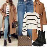 Outfity s boyfriend džínami a gumovými kotníkovými botami image