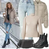 Chelsea boty outfity image