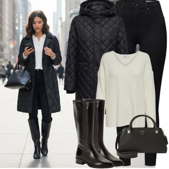 Outfit s Krémová/Bílá/Khaki/Světle zelená/Béžová Sveter Basic Svetr/Kašmírový Svetr/Svetr z Jemné Pleteniny/Kašmírový Svetr/Mohair Pullover/Svetr Niki/Jednoduchý Svetr/Svetr s V-výstřihem/Vlněný Svetr Only "zimní outfit" Outfit s Krémová/Bílá/Khaki/Světle zelená/Béžová Sveter Basic Svetr/Kašmírový Svetr/Svetr z Jemné Pleteniny/Kašmírový Svetr/Mohair Pullover/Svetr Niki/Jednoduchý Svetr/Svetr s V-výstřihem/Vlněný Svetr Only "zimní outfit"