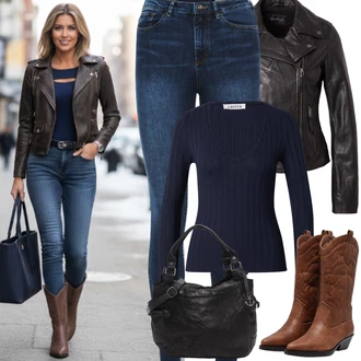 Outfity pro desetiletí Móda pro plnoštíhlé s Černá/Tmavě hnědá/Tmavě šedá/Červená/Šedá Bunda z Umělé Kůže/Kožená vintage bunda/Motorkářská bunda/Motorkářské Bund/Kožené Bund Oakwood "zimní oblečení"