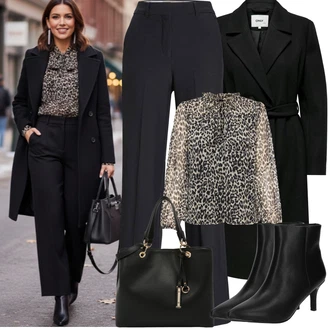 Outfity pro baculky Šik s Černá/Červená/Hnědá/Bílá/Béžová Obchodní Taška/Taška/Taška Přes Rameno/Kancelářská Taška/Brašna/Shopper taška/Sportovní Taška Přes Rameno/Taška Na Rameno About You "zimní outfit"Look: Rad, Šik, Elegantní, Cool, Kancelář, Old Money