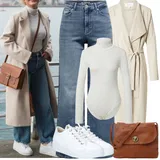 Trička a Topíky na Zapínání na Knoflíky Outfity image