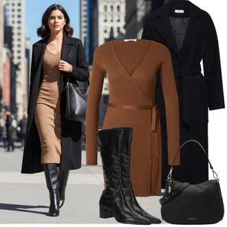 Bar Outfit s Černá Nezařazené Edited "zimní outfit"Look: Bar