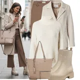 Outfity s gumovými kotníkovými botami s třásněmi image
