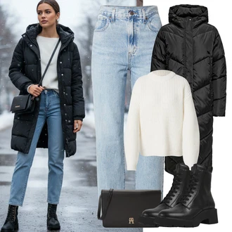 outfit mit Tommy Hilfiger "Zimska oblačila"